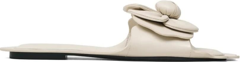 Marc Jacobs Sandalen met bloemenapplicatie Beige - Foto 1