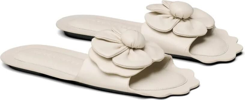 Marc Jacobs Sandalen met bloemenapplicatie Beige - Foto 5