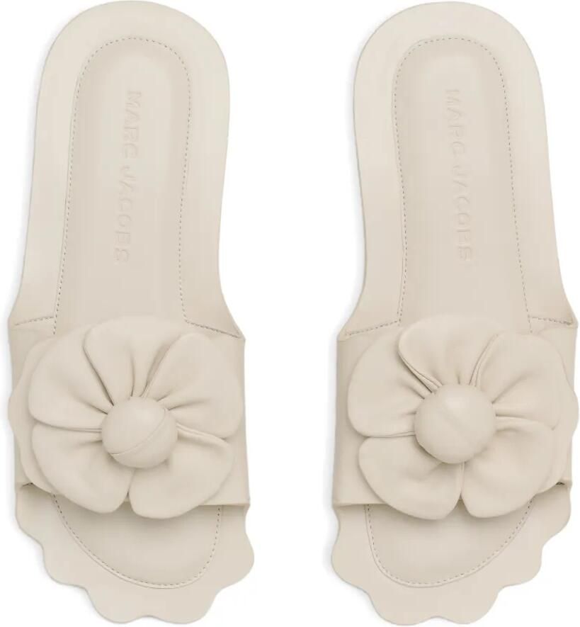 Marc Jacobs Sandalen met bloemenapplicatie Beige - Foto 2