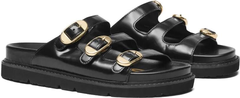 Marc Jacobs Slippers met gesp Zwart - Foto 4