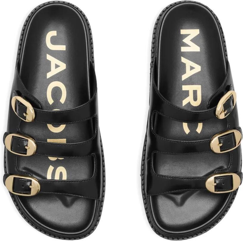Marc Jacobs Slippers met gesp Zwart - Foto 2