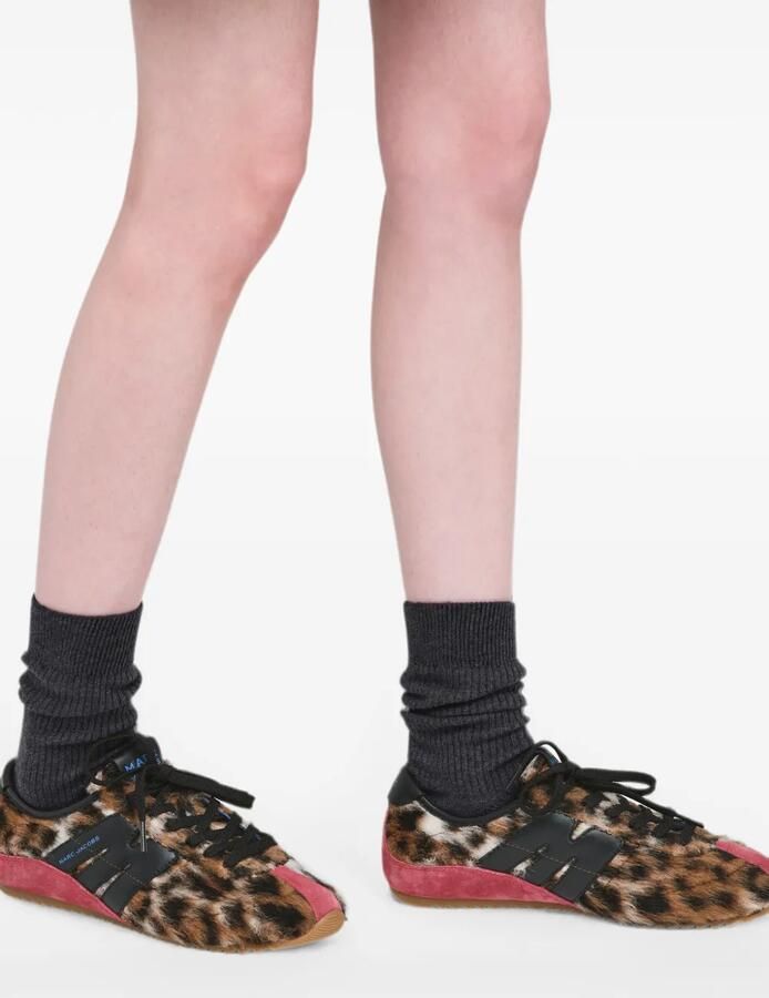 Marc Jacobs The 400 Bleecker sneakers met luipaardprint Bruin - Foto 3