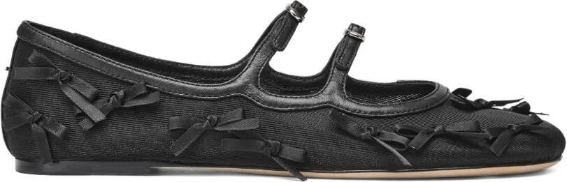 Marc Jacobs The Bow mesh Kiki ballerina's Zwart