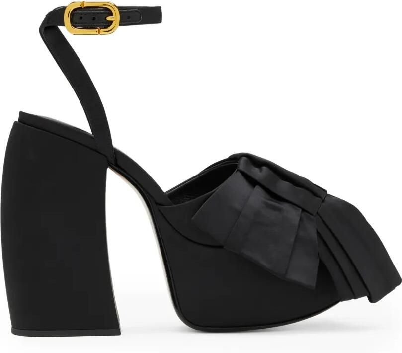 Marc Jacobs The Bow pumps met plateauzool en hak Zwart