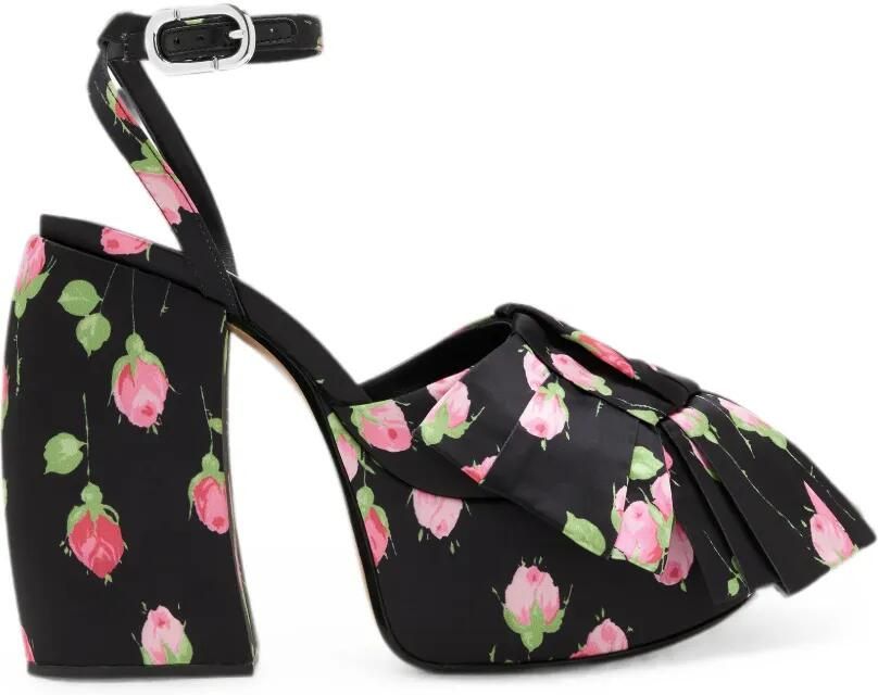 Marc Jacobs The Bow pumps met plateauzool en hak Zwart
