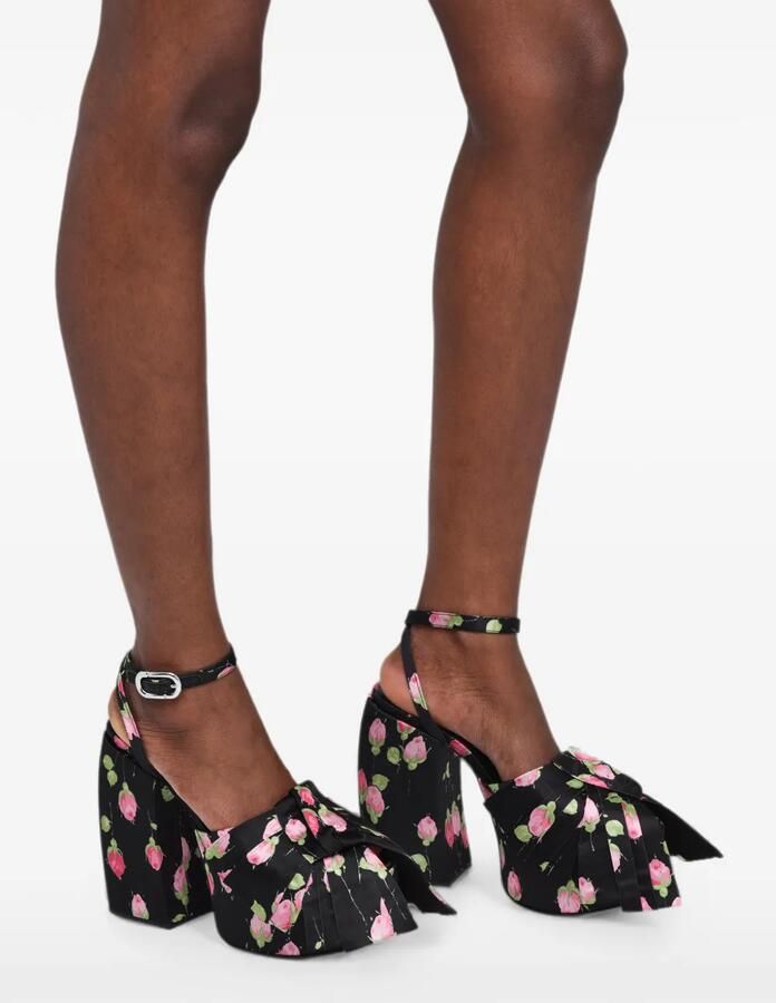 Marc Jacobs The Bow pumps met plateauzool en hak Zwart - Foto 4