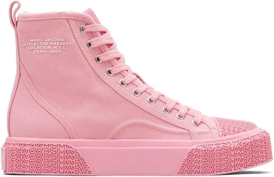 Marc Jacobs The High Top sneakers Roze