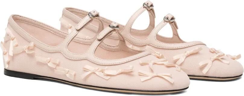 Marc Jacobs The Kiki ballerina's met strikdetail Roze - Foto 5