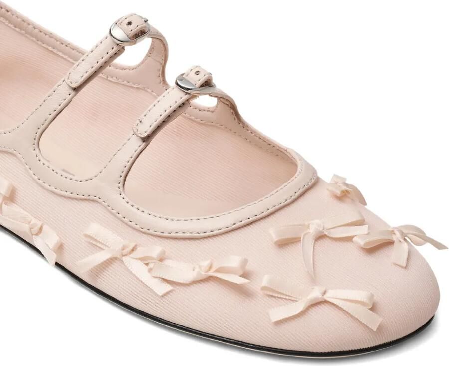 Marc Jacobs The Kiki ballerina's met strikdetail Roze - Foto 4