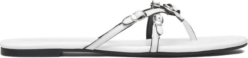 Marc Jacobs The Kiki leren sandalen Wit