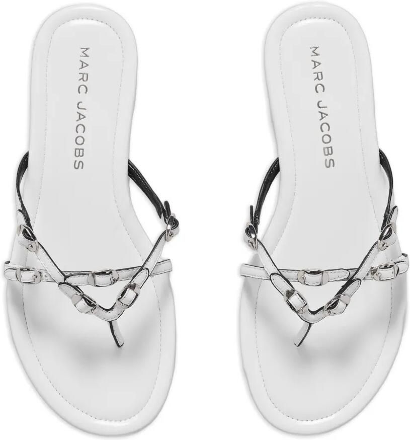 Marc Jacobs The Kiki leren sandalen Wit - Foto 3