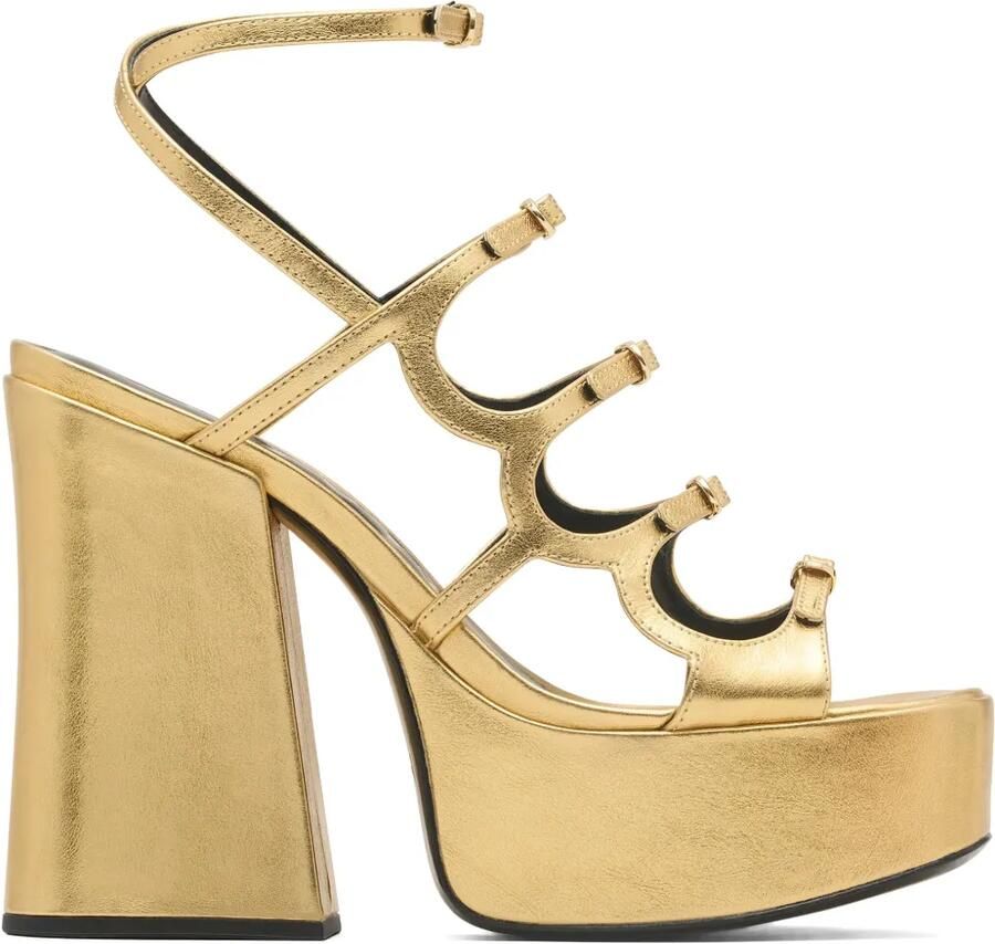 Marc Jacobs The Kiki sandalen Goud
