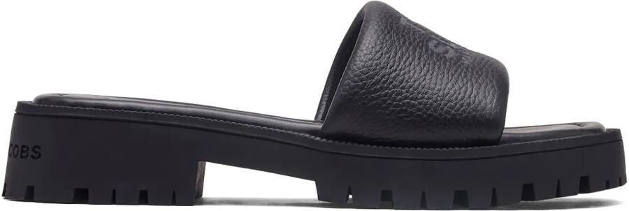 Marc Jacobs The Lug Sole slippers Zwart