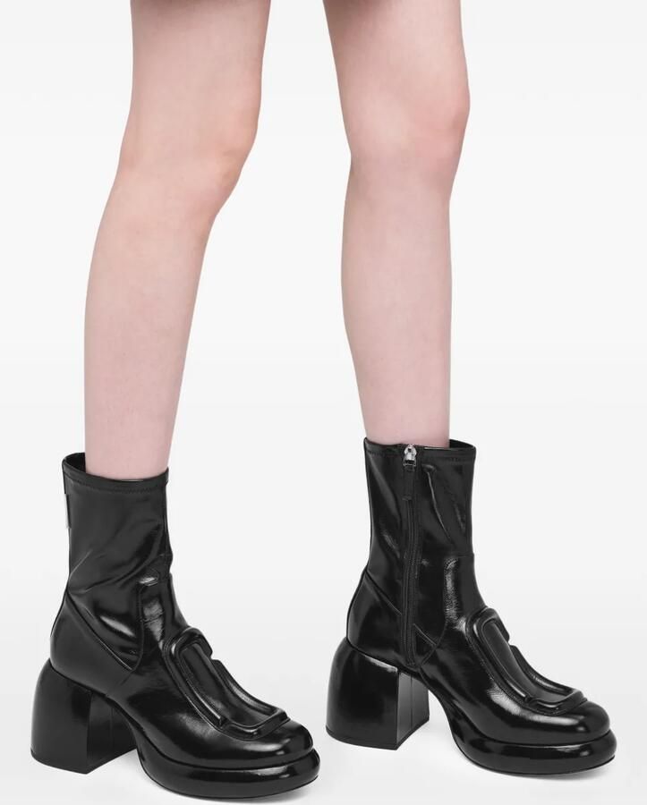 Marc Jacobs The Pop J Marc enkellaarzen Zwart - Foto 4