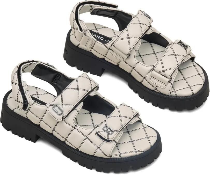 Marc Jacobs The Quilted Sunny sandalen Wit