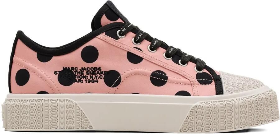 Marc Jacobs The Satin Dots sneakers met plateauzool Roze