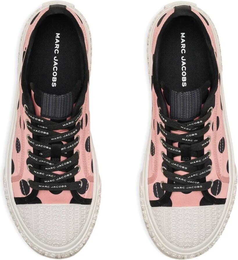 Marc Jacobs The Satin Dots sneakers met plateauzool Roze - Foto 2