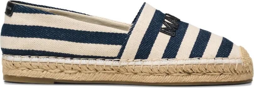 Marc Jacobs The Striped Canvas espadrilles Blauw