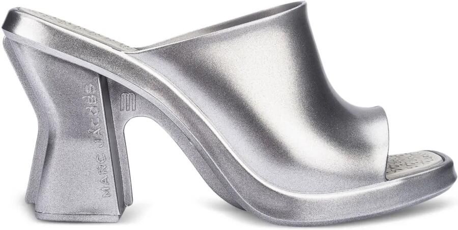 Marc Jacobs x Melissa 90 mm muiltjes Zilver