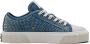 Marc Jacobs Sneakers van spijkerstof verfraaid met kristal Blauw - Thumbnail 1