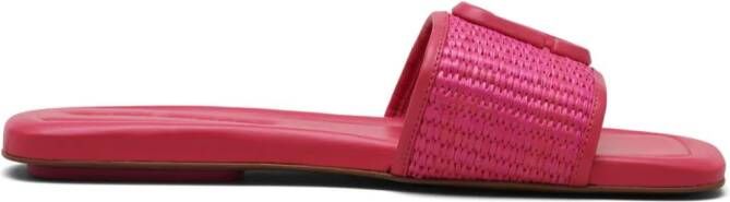 Marc Jacobs The J Marc geweven muiltjes Roze