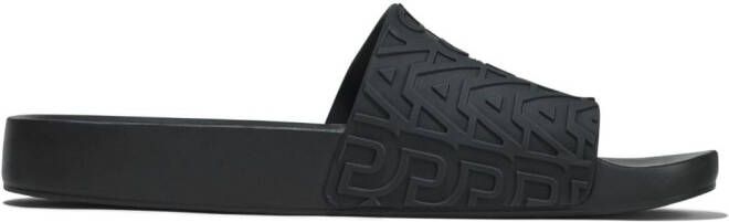 Marc Jacobs x Melissa slippers met logobandje Zwart
