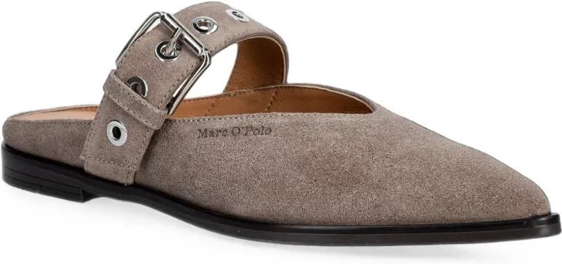 Marc O'Polo buckle-fastening pointed-toe mules Beige - Foto 3