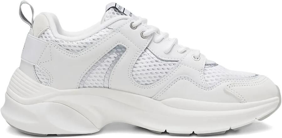 Marc O'Polo Chunky sneakers met mesh vlakken Wit