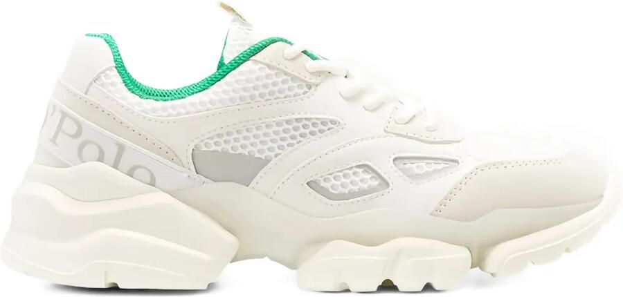 Marc O'Polo Chunky sneakers met mesh vlakken Wit