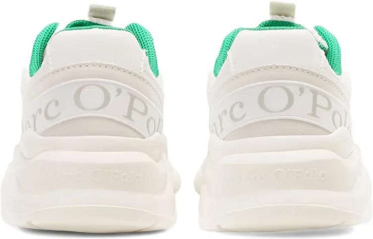 Marc O'Polo Chunky sneakers met mesh vlakken Wit - Foto 3