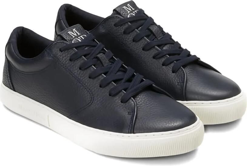 Marc O'Polo Leren sneakers Blauw - Foto 3