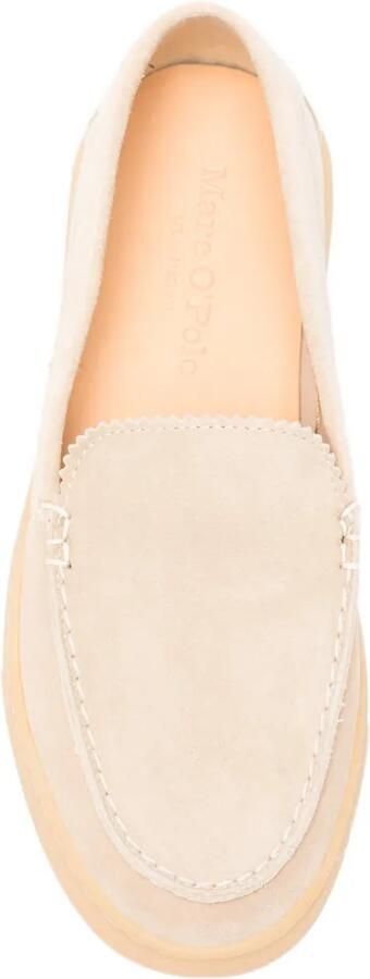 Marc O'Polo Loafers met ronde neus Beige - Foto 2