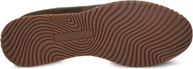 Marc O'Polo Sneakers met mesh vlakken Bruin - Foto 5