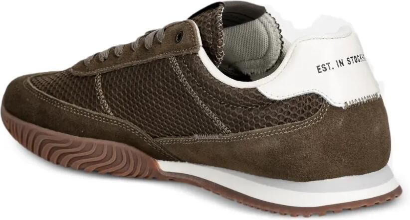 Marc O'Polo Sneakers met mesh vlakken Bruin - Foto 2