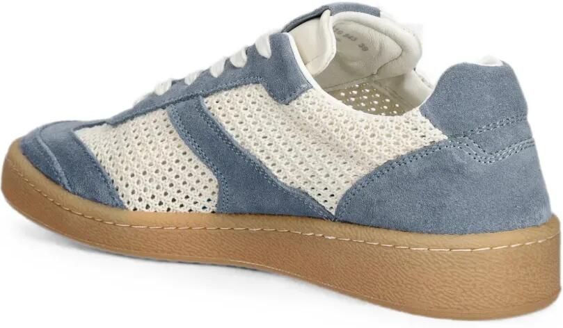 Marc O'Polo Mesh sneakers met suède vlakken Blauw - Foto 3