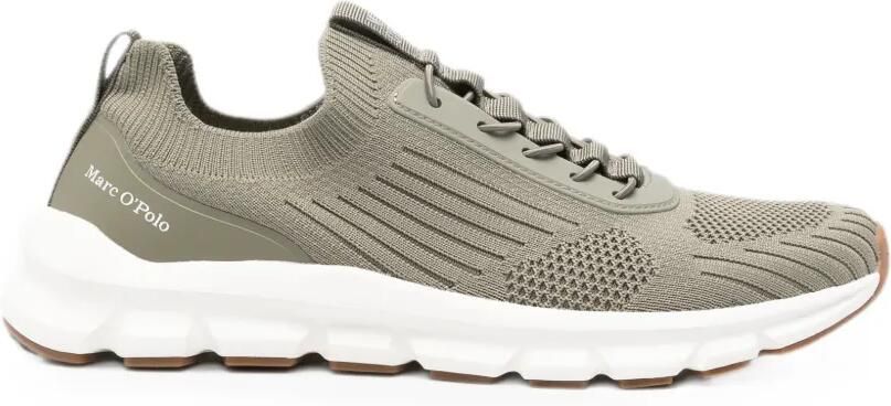 Marc O'Polo Oliver gebreide sneakers Groen