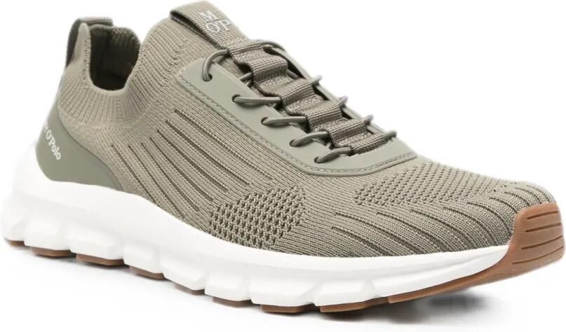 Marc O'Polo Oliver gebreide sneakers Groen - Foto 2