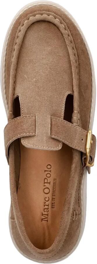 Marc O'Polo Schoenen met plateauzool Beige - Foto 4