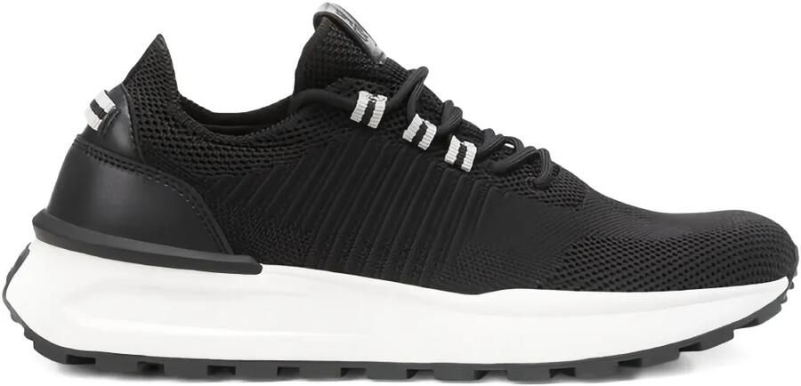 Marc O'Polo Sneakers met mesh vlak Zwart