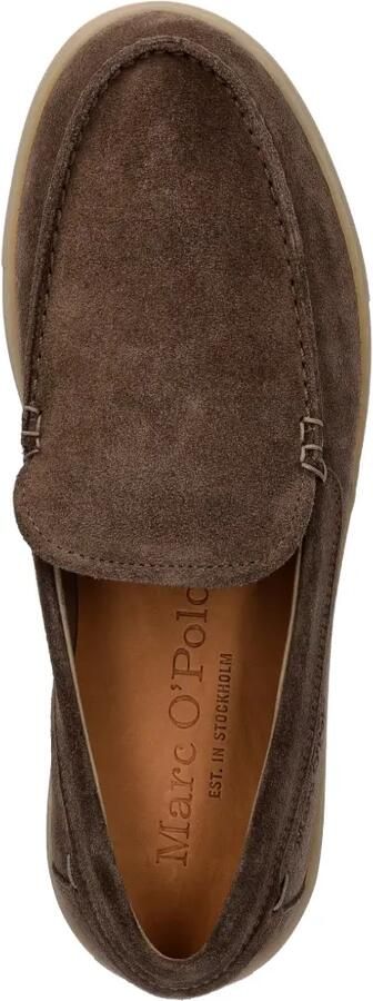 Marc O'Polo Suède loafers Bruin - Foto 3