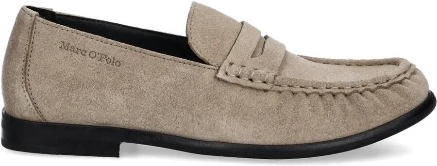 Marc O'Polo Suède loafers Grijs