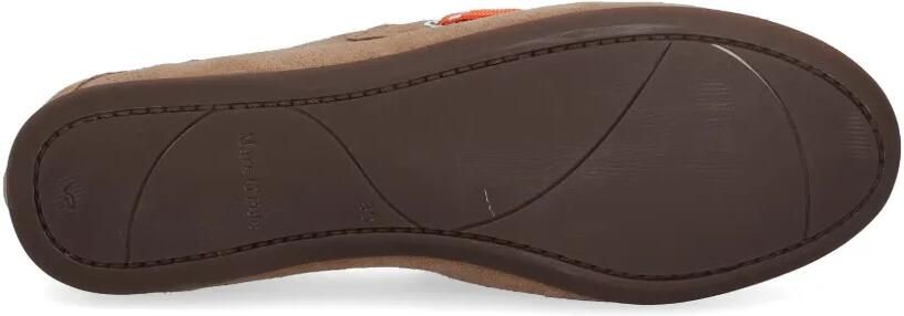 Marc O'Polo Suède loafers met veters Beige - Foto 5