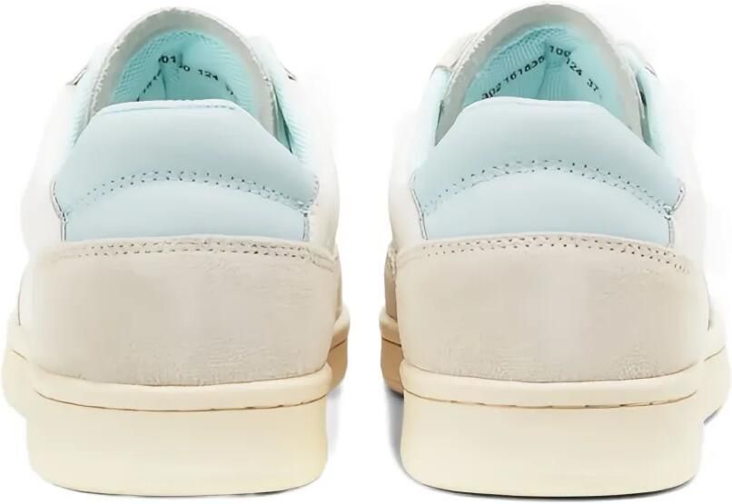 Marc O'Polo Violeta leren low-top sneakers met geperforeerde details Wit - Foto 3