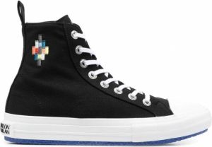 Marcelo Burlon County of Milan Cross Vulcanized high-top sneakers Zwart