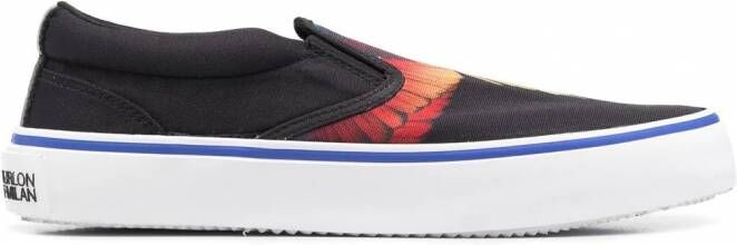 Marcelo Burlon County of Milan Sneakers met print Zwart