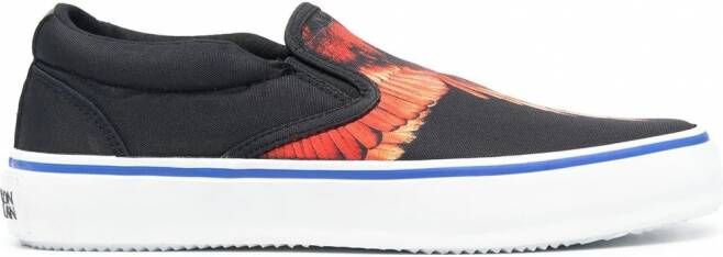 Marcelo Burlon County of Milan Wings slip-on sneakers Zwart