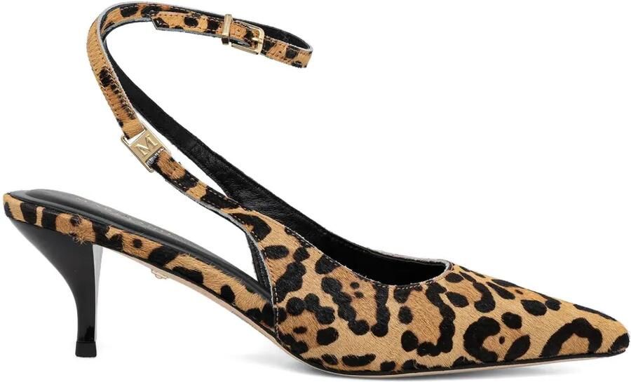 MARCIANO by GUESS Pumps met enkelbandje en luipaardprint Bruin