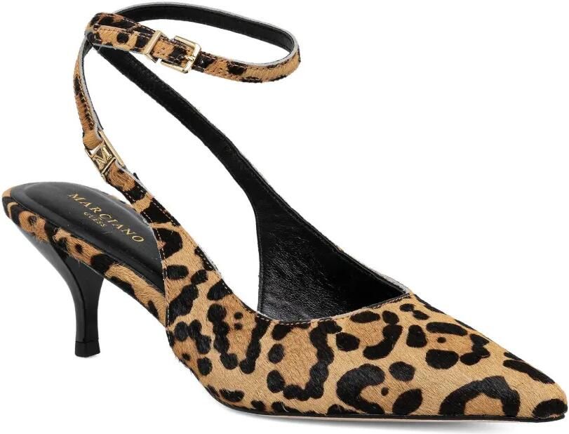 MARCIANO by GUESS Pumps met enkelbandje en luipaardprint Bruin - Foto 3