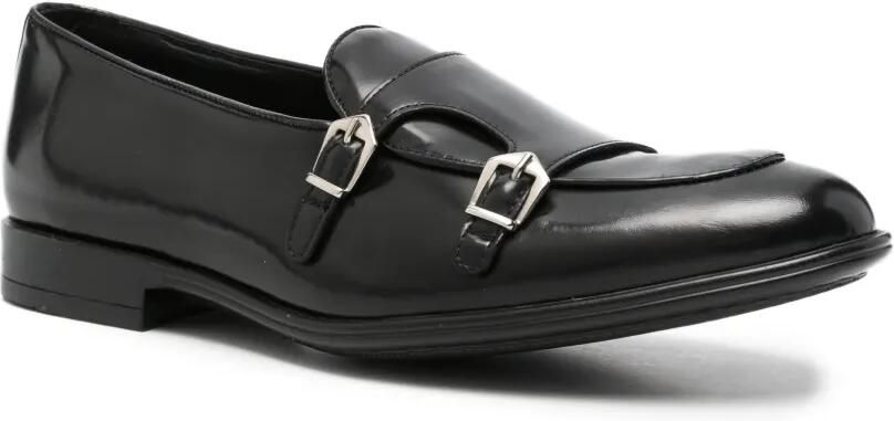 Marechiaro 1962 Gespschoenen met dubbel bandje Zwart - Foto 2
