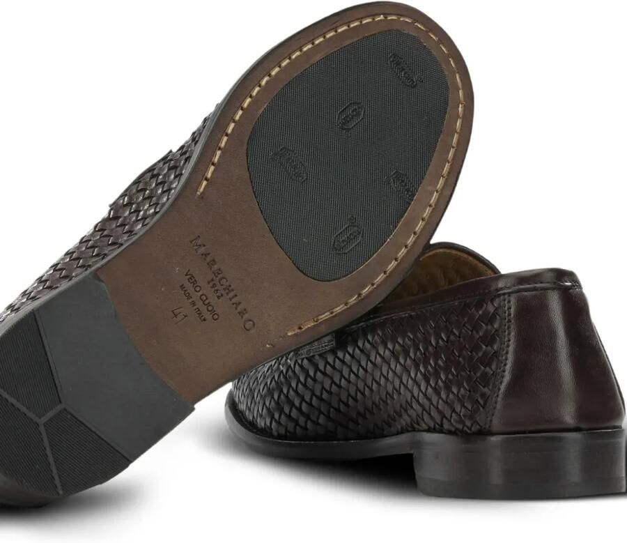 Marechiaro 1962 Leren loafers Bruin - Foto 2